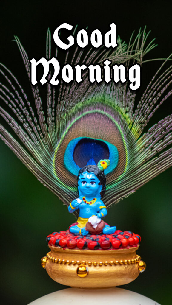 Krishna Good Morning Images HD Wallpaper - 1